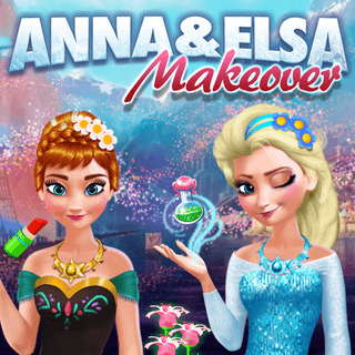Anna &amp; Elsa Makeover